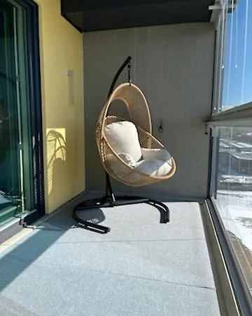 Daire New Sky High Lr, 1br, 1ba, Sauna, Gbalcony, 45m2, 12krs